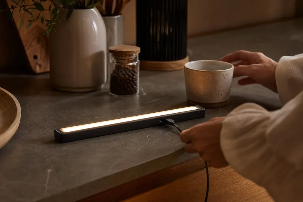 Réglette LED rechargeable : combien de temps tient la batterie, et comment la ménager ?