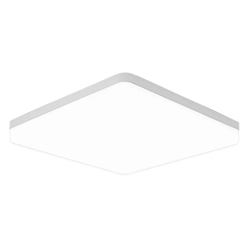 Plafonnier LED carré pour cuisine 18 W